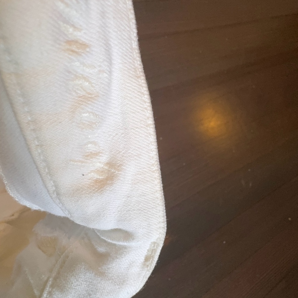 7 for All Mankind, Kimmie Crop size 27 white jeans - Picture 14 of 14